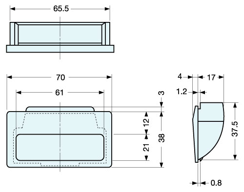 AT-70-B Recessed Pull schematic