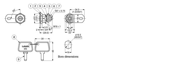 SN-711-8 FOR SHEET METAL schematic