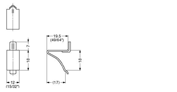 SPB-20WT Shelf Support schematic