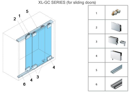 XL-GC06-C UPPER BRACKET schematic