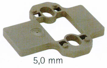 079324 5mm Distance Spacer Plate for Clip-On Mounting Plate