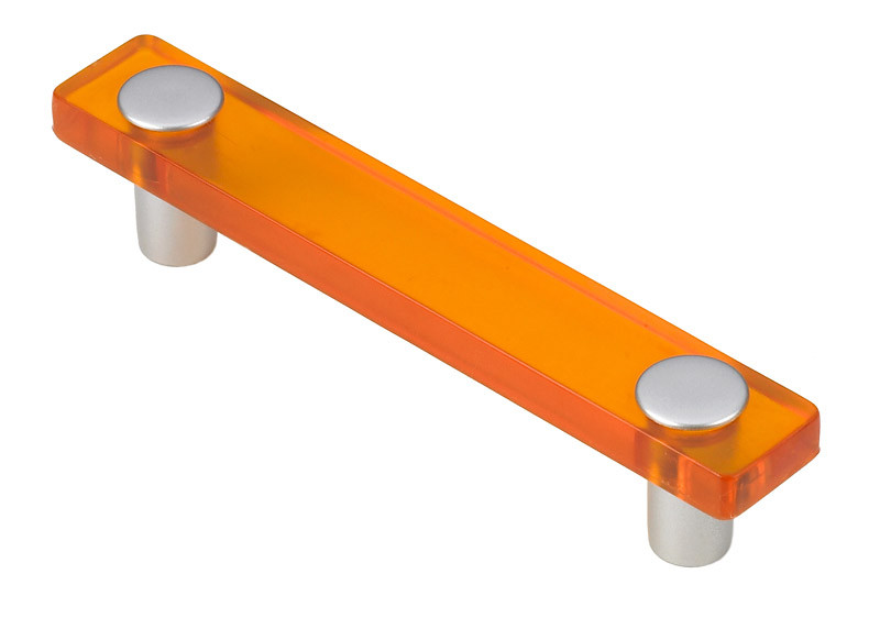 106-116 Siro Designs Decco - 126mm Pull in Orange/Matte Aluminum