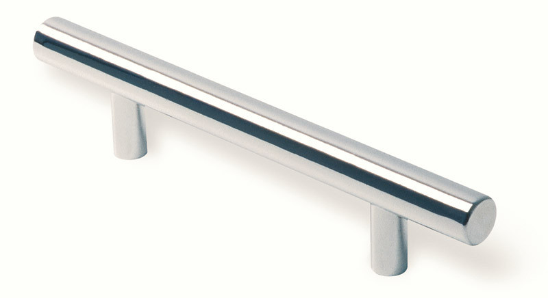 14-104 Siro Designs Euro Metallic - 158mm Pull in Bright Chrome