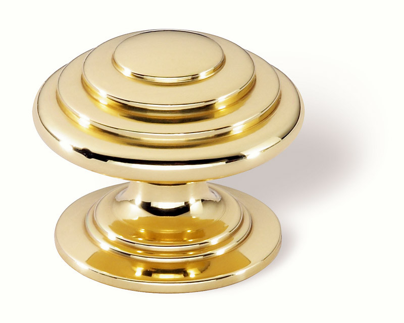 23-220 Siro Designs London - 30mm Knob in Bright Brass