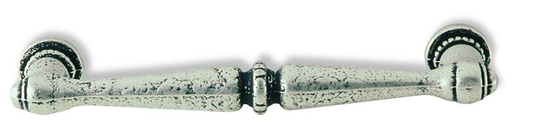 43-114 Siro Designs Nuevo Classico - 113mm Pull in Antique Silver