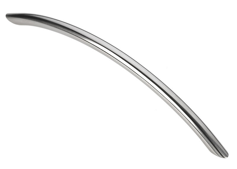 44-136P Siro Designs Stainless Steel - 184mm Pull in Polished Stainless Steel