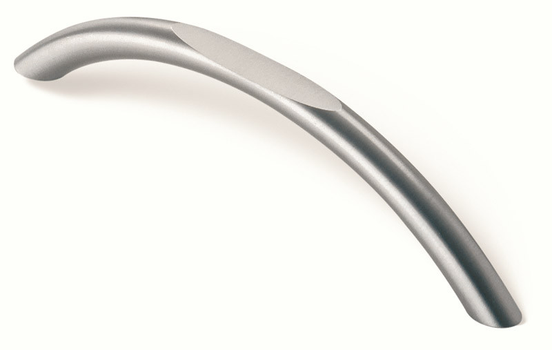 44-142 Siro Designs Stainless Steel - 74mm Pull in Fine Brushed Stainless Steel