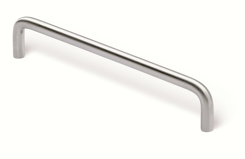 44-206 Siro Designs Stainless Steel - 200mm Pull in Fine Brushed Stainless Steel