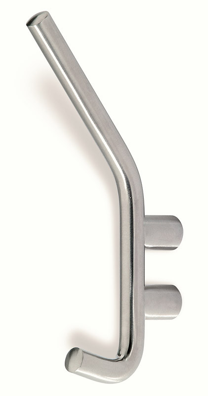 44-272 Siro Designs Stainless Steel - 167mm Hook in Fine Brushed Stainless Steel