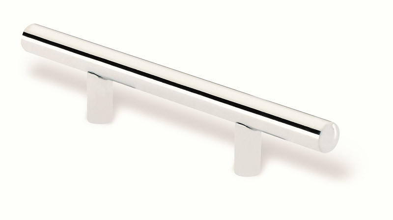 45-184 Siro Designs European Railing - 1016mm Bar Pull in Bright Chrome