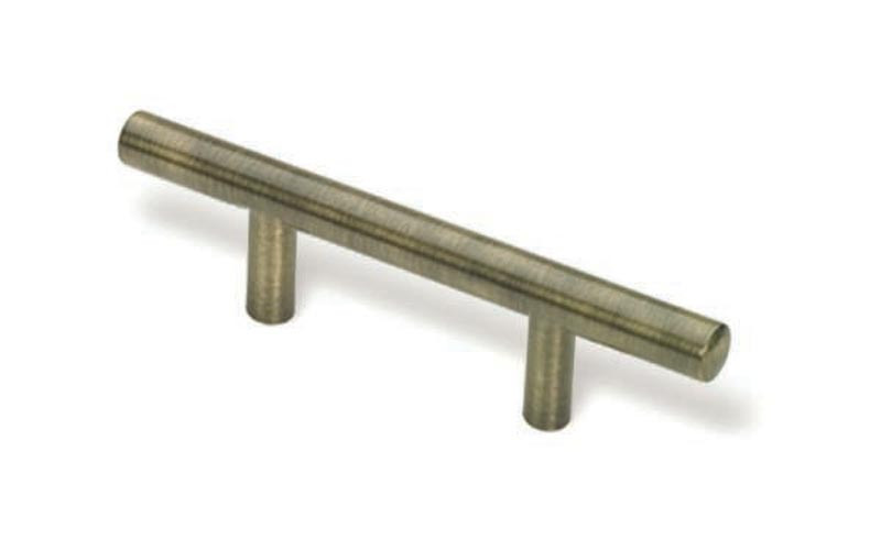 45-229 Siro Designs European Railing - 184mm Pull in Antique Brushed Brass