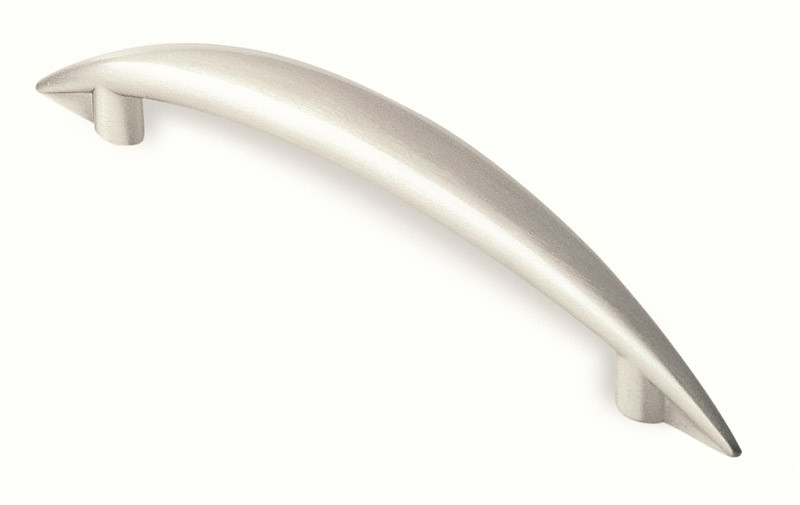49-132 Siro Designs Delfin - 165mm Pull in Fine Brushed Nickel