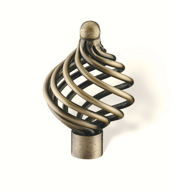 65-142 Siro Designs Provence - 40mm Knob in Antique Brass