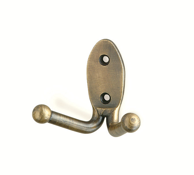 65-308 Siro Designs Provence - 61mm Hook in Antique Brass