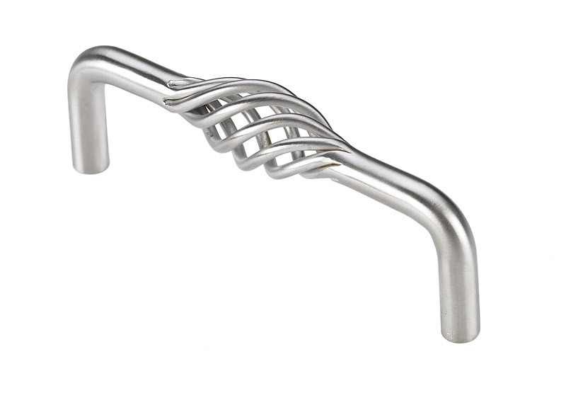 65-402 Siro Designs Provence - 104mm Pull in Fine Brushed Stainless Steel