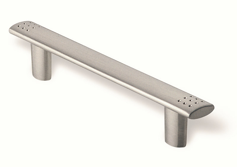 68-110 Siro Designs Dots & Stripes - 130mm Pull in Fine Brushed Nickel