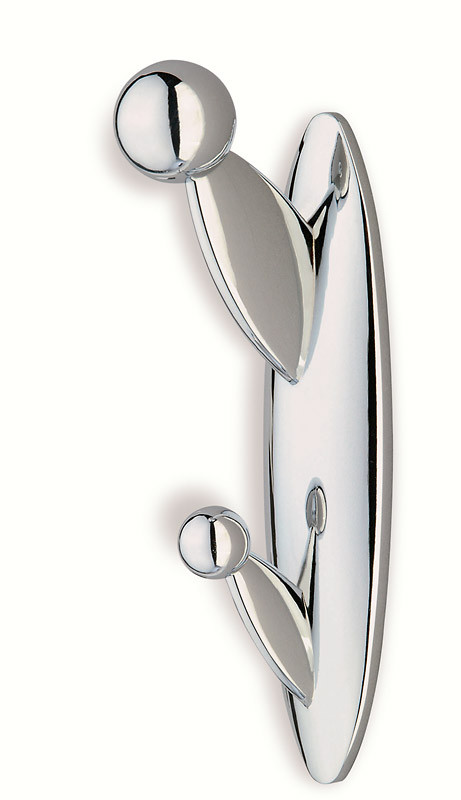 70-114 Siro Designs Streamline - 162mm Hook in Bright Chrome