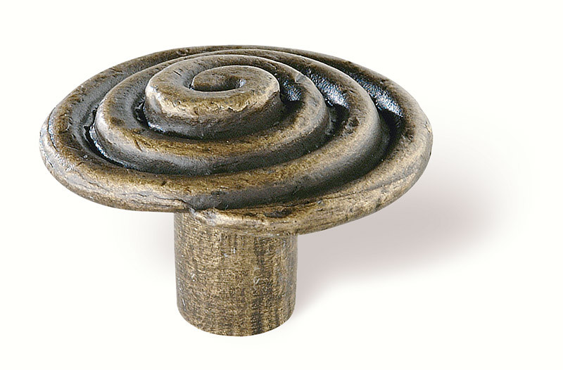77-112 Siro Designs Atlantis - 42mm Knob in Antique Brass