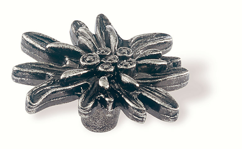 78-122 Siro Designs Edelweiss - 47mm Knob in Antique Tin