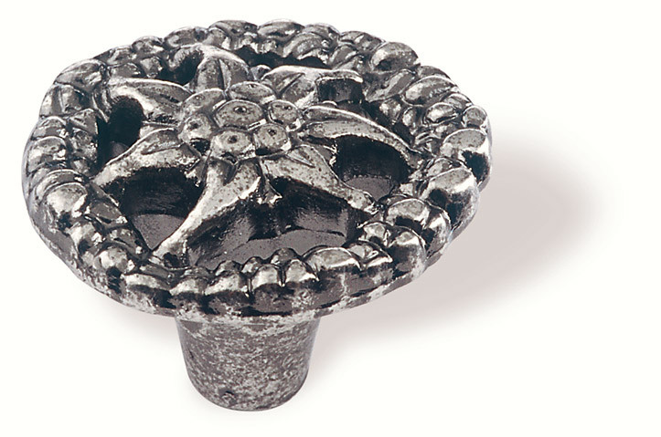 78-124 Siro Designs Edelweiss - 35mm Knob in Antique Tin