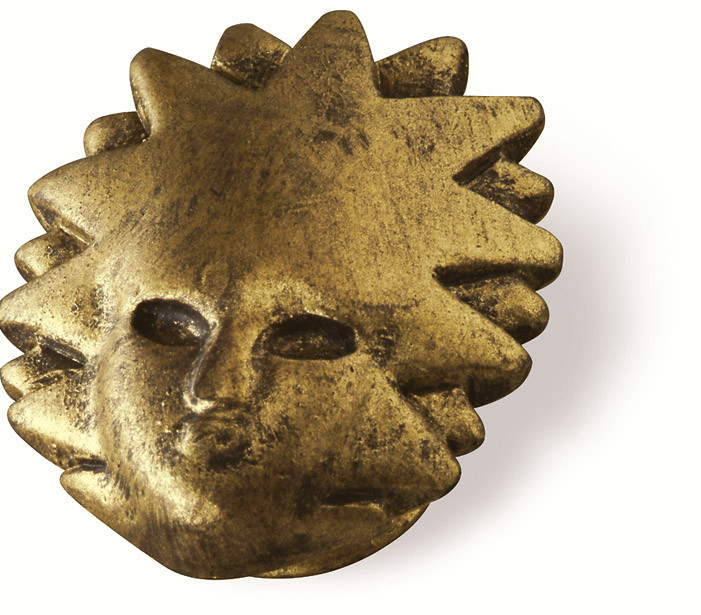 79-102 Siro Designs Venice - 45mm Knob in Antique Brass