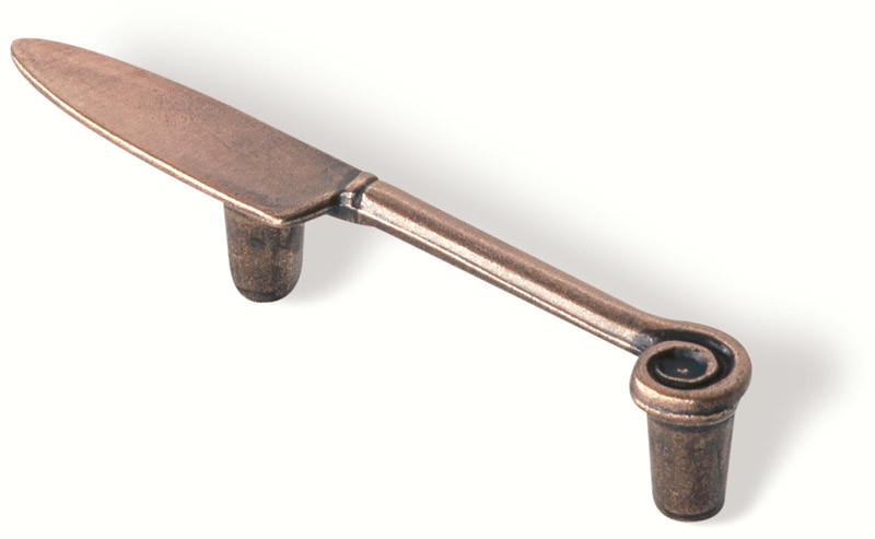 83-146 Siro Designs Big Bang - 140mm Pull in Antique Copper