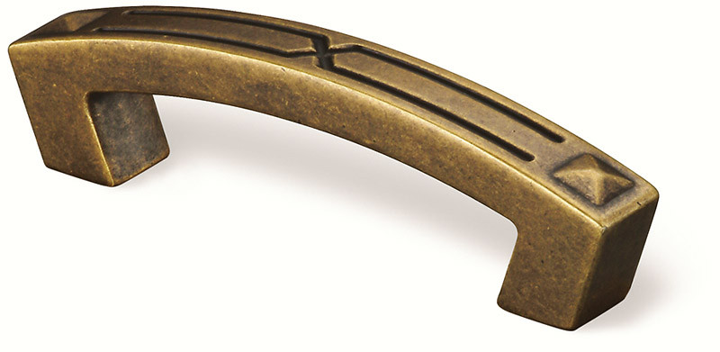 89-110 Siro Designs Merida - 122mm Pull in Antique Brass