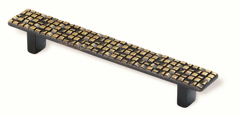 90-112-AP Siro Designs Mosaic - 358mm Appliance Pull in Antique French Bronze