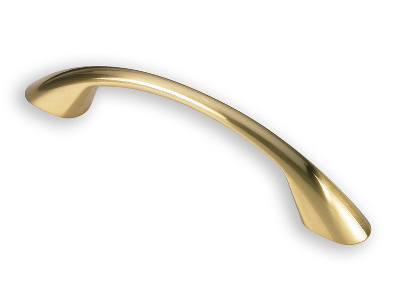 99-131 Siro Designs Pennysavers - 134mm Pull in Fine Brushed Brass