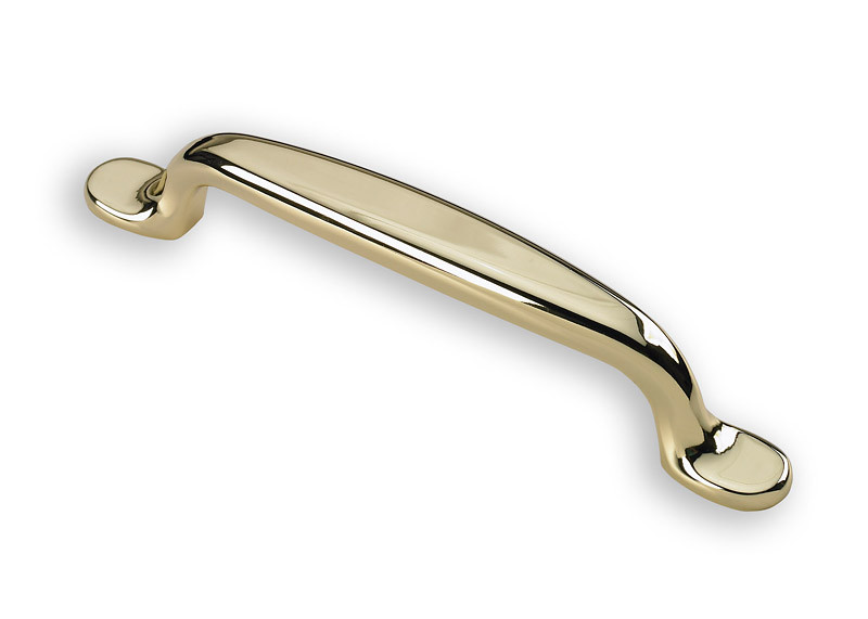 99-170 Siro Designs Pennysavers - 132mm Pull in Bright Brass