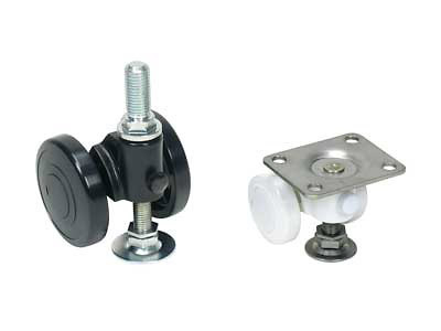 CAPF-50/BLK Parts Separable Caster with Glide