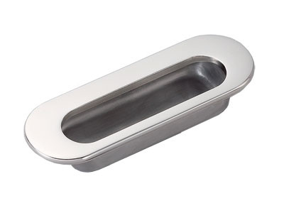 HH-DS114S Stainless Steel Recessed Pull in Satin