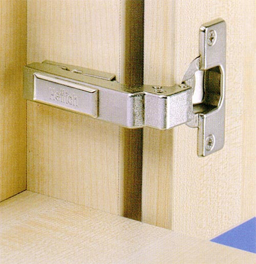 077710 Clip-On 125 Degree Concealed Hinge for Blind Corner Cabinets – Inset / Press-In