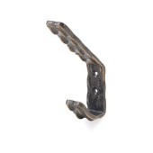 112-114 Siro Designs Gharial - 114mm Hook in Brushed Antique Brass