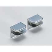 2885ZN1 Glass Shelf Support (Matte Chrome)