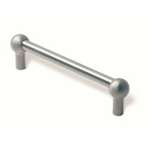 44-106 Siro Designs Stainless Steel - 111mm Pull in Fine Brushed Stainless Steel
