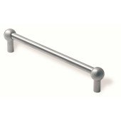 44-108 Siro Designs Stainless Steel - 143mm Pull in Fine Brushed Stainless Steel
