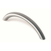 44-132 Siro Designs Stainless Steel - 111mm Pull in Fine Brushed Stainless Steel