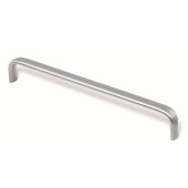 44-186 Siro Designs Stainless Steel - 454mm Pull in Fine Brushed Stainless Steel