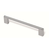 44-192 Siro Designs Stainless Steel - 212mm Pull in Fine Brushed Stainless Steel
