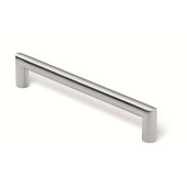 44-214 Siro Designs Stainless Steel - 204mm Pull in Fine Brushed Stainless Steel