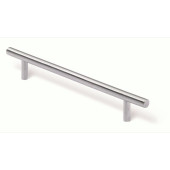 44-223 Siro Designs Stainless Steel - 128mm Pull in Fine Brushed Stainless Steel