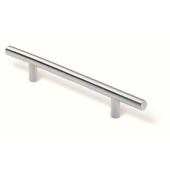 44-245 Siro Designs Stainless Steel - 168mm Bar Pull in Fine Brushed Stainless Steel