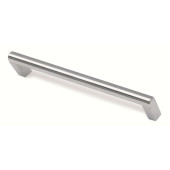 44-296 Siro Designs Stainless Steel - 140mm Pull in Fine Brushed Stainless Steel