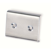 44-364B Siro Designs Stainless Steel - 52mm Extension Piece in Fine Brushed Stainless Steel