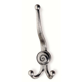 63-114 Siro Designs Ian Smith - 189mm Hook in Bright Antique Silver