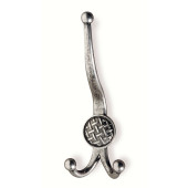 63-146 Siro Designs Ian Smith - 189mm Hook in Bright Antique Silver
