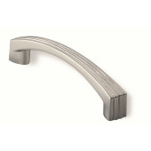 68-150 Siro Designs Dots & Stripes - 116mm Pull in Fine Brushed Nickel