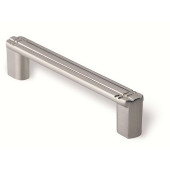 68-170 Siro Designs Dots & Stripes - 116mm Pull in Fine Brushed Nickel