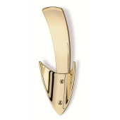 70-102 Siro Designs Streamline - 156mm Hook in Bright Brass